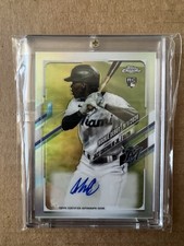 2021 Topps Chrome Update Target Debut Jazz Chisholm Jr #RDA-JC Rookie Auto RC