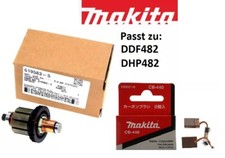 Makita Motoranker Rotor DDF482 DHP482 619380-9 619583-5 Kohlebürsten CB-440