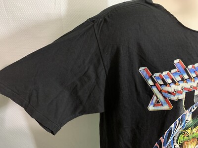 JUDAS PRIEST T-Shirt Medium (2-Sided) Vintage 1990 Painkiller Tour