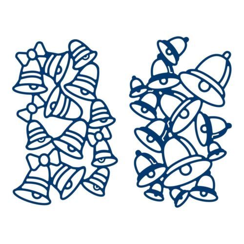 Tattered Lace TUCK IN CHRISTMAS BELLS - Essentials Die - ETL385 - Free UK P&P