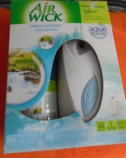 Air Wick FRESHMATIC Ultra Automatic Spray Kit AQUA Essences BRAND NEW!!!!