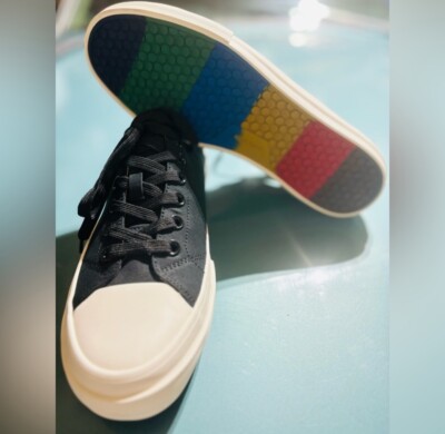 Paul Smith Black Canvas 'Kinsey' Sneakers