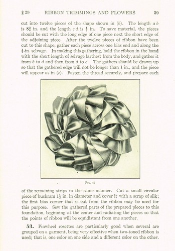 1910er Brooks Picken Woman's Institute Nähbuch 23 Bänder Borten & Blumen - Bild 5 von 8