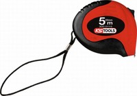 KS Tools Bandmaß Mit Feststeller, Schwarz-Rot, 5M, 25Mm (300.0115)