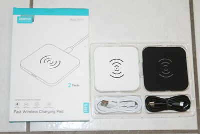Choetech Wireless Fast Charging Pad X2 Model T511-S Qi Enabeled Smartphones 