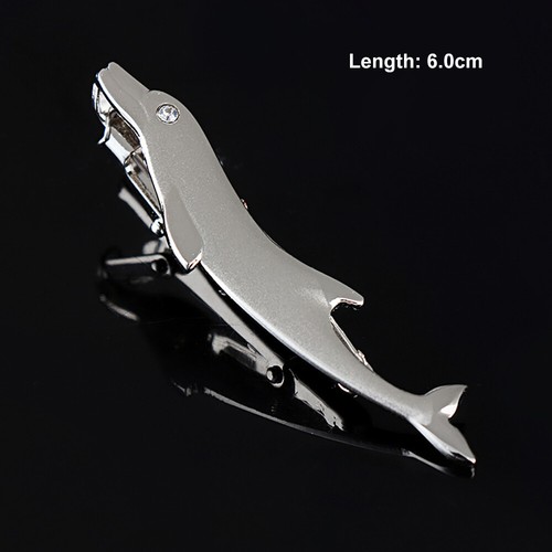 Men's Fashion Silver Gold Tie Necktie Pin Clip Bar Steel Clasp Wedding Jewelry - Picture 28 of 72