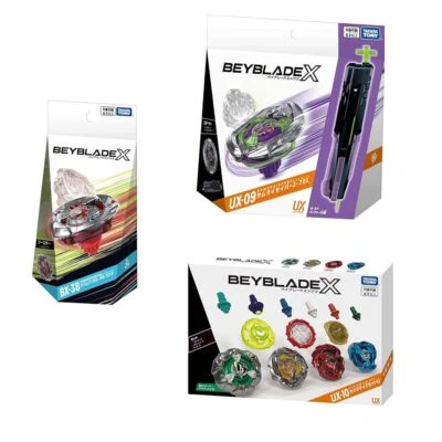 Beyblade X UX-10 Customize set & UX-09 Samurai Saber & BX-38