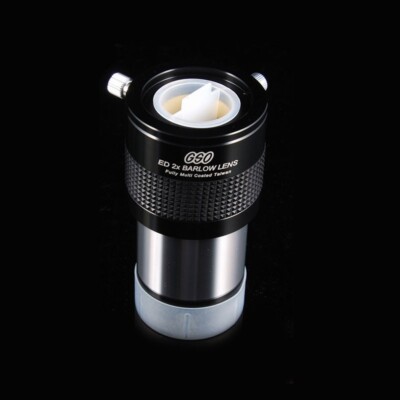 GSO 2-inch ED 2X Barlow Lens Fully Multi-coated Astronomical Telescope Accessory