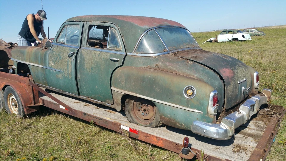 Reguladores de ventana 4 puertas Chrysler Dodge Plymouth Mopar DeSoto 52 1952 1951 51 Foto 4 de 4