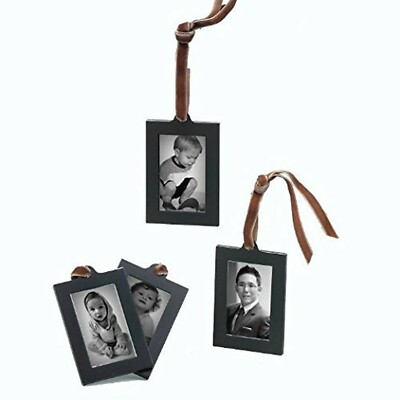 Maypes Set of 4 Extra Hanging Frames Ornaments for Family Tree Size 2''x3''