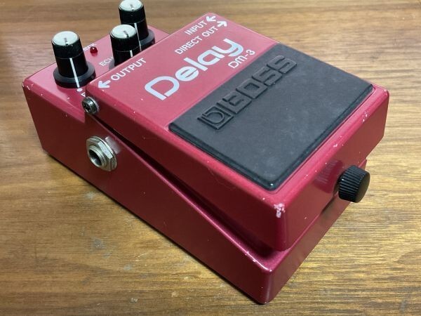 BOSS DM-3 Delay エフェクター Boss DM-3 Delay Green Label Vintage 1984 Effector Pedal