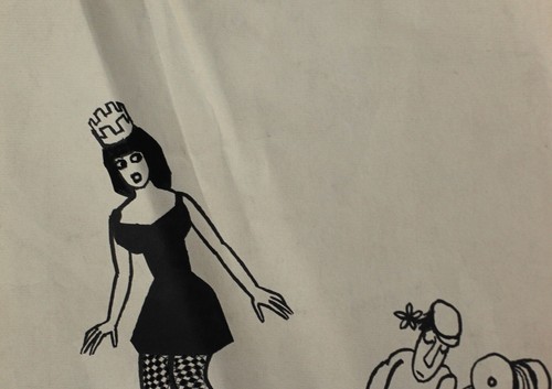 Tsvetan Tsekov - Karandash (1924-2010) ink drawing caricature - Picture 5 of 7