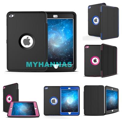 Ipad Pro & Ipad Mini 4 Defender Hybrid Hard Case/Cover Kids ShockProof 3  Layers | eBay