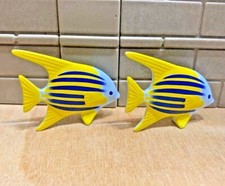 PLAYMOBIL Animaux 2 Poissons Exotiques Mer Océan Aquarium 01