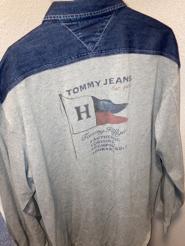Vintage Tommy Hilfiger Denim Logo Jacket