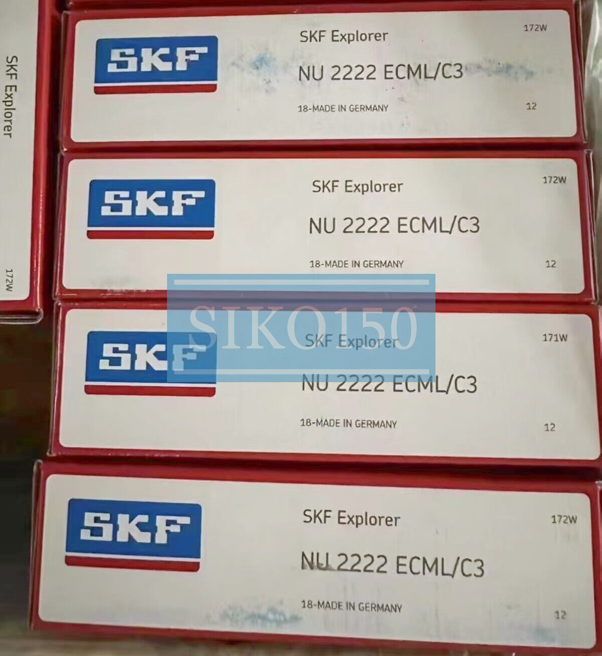 1PC NU 2222 ECML/C3 single row cylindrical roller bearing #SK
