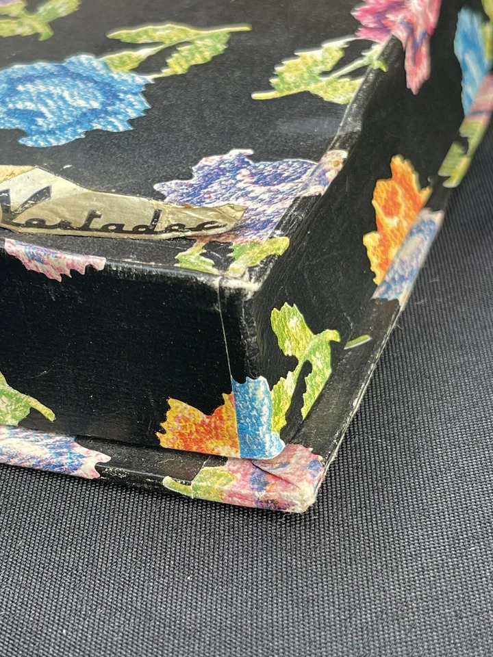 Coffret Ancien de 2 Jeux de Cartes Grimaud et 4 Cendriers Opaline Bleue Vertadec - Photo 4/4