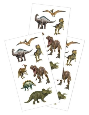 Realistic Dinosaur Dino  Stickers Planner Teacher Supply Papercraft  DIY Crafts