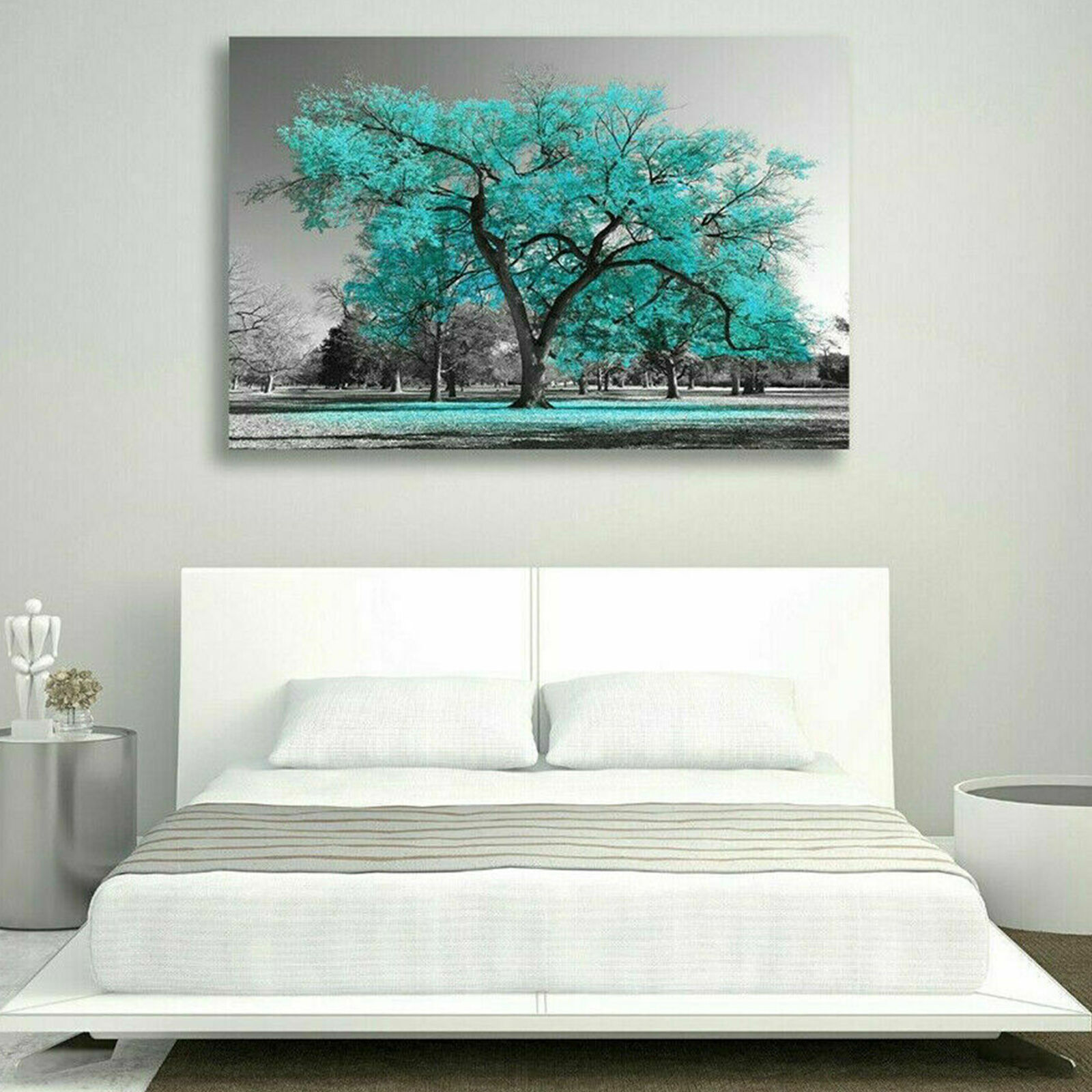 Large Tree Canvas Modern Wall Art Oil Painting Picture Print Unframed