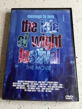 Message to Love: The Isle of Wight Festival Movie DVD 1997 Like New Trust Pics