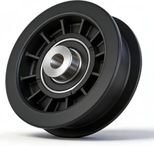 539110311 Flat Idler Pulley Replacement (3/8" ID & 3-1/2" OD) Compatible with Hu