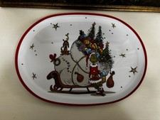 NEW-Pottery Barn Kids "GRINCH"-12" x 16" Large Melamine Platter