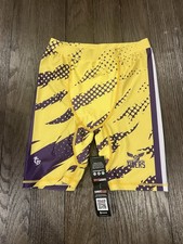 Mens Football Break Through Tigers Compression Shorts 7v7 Football Spandex M