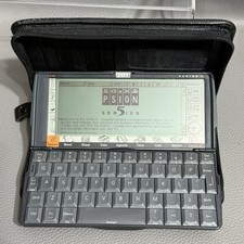 Psion Series 5 Fully Tested W Stylus  Leather Case 8GB Great Condition.