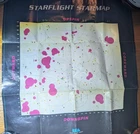 STARFLIGHT  Sega Genesis - Starmap Poster ONLY ... RARE Vintage Game