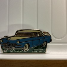 1955 Dodge Blue Enamel Pin Vintage  Personal Pin Tim Newell Alberta Canada