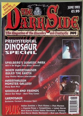 The Dark Side - June 1993 - Prehysterical Dinosaur Special - Godzilla
