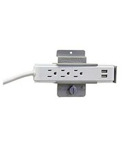 Power Strip Slatwall Bracket Set