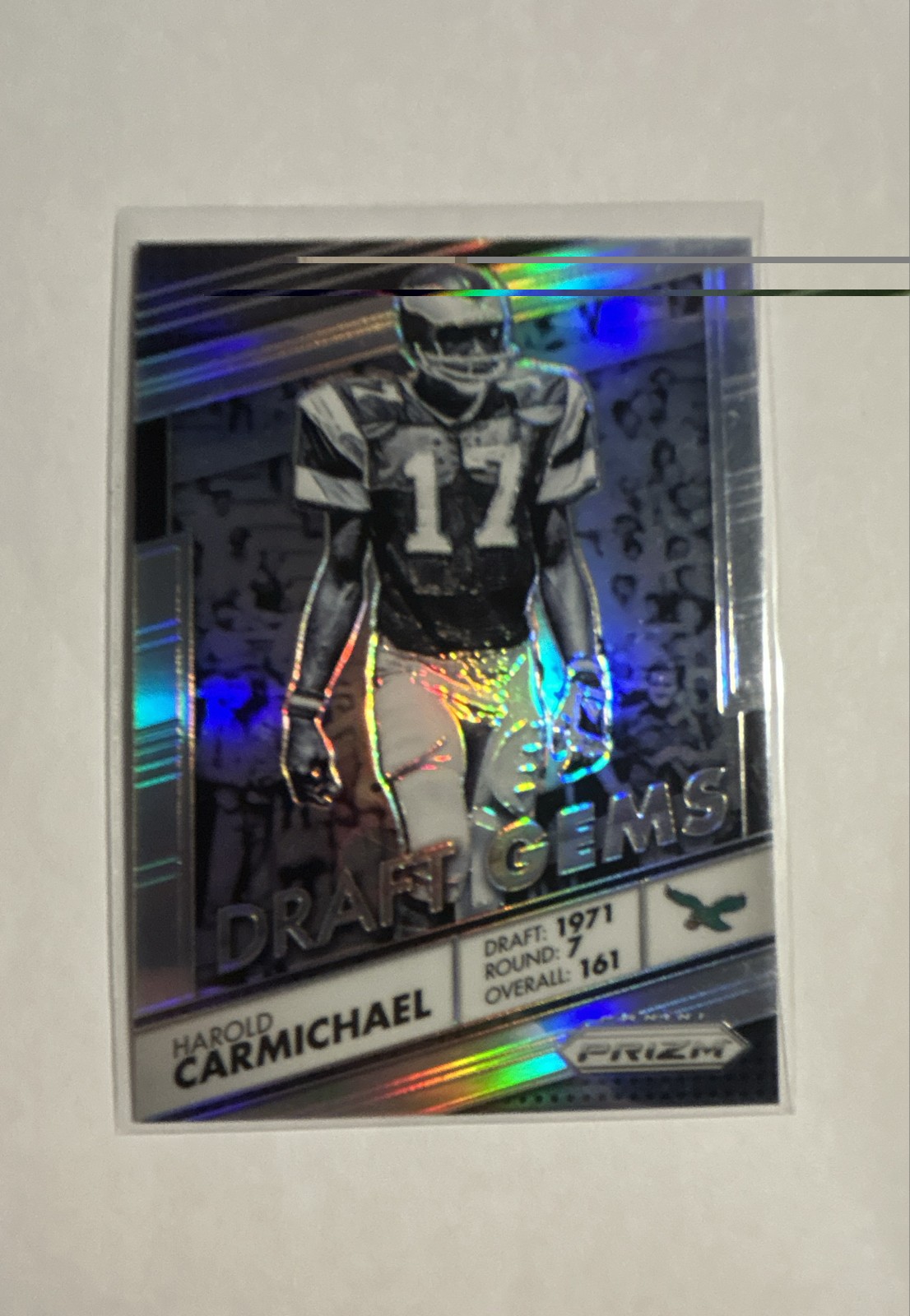 2016 Panini Prizm - Draft Gems Harold Carmichael #5 Silver Prizm