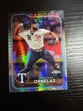 2024 Topps Chrome - Jonathan Ornelas #74 Prism Refractor (RC)