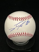 Jose Fernandez Autograph Signed ROMLB Baseball ROY Inscription PSA COA Marlins