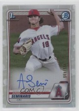 2020 Bowman Draft Chrome Picks Refractor /499 Adam Seminaris #CDA-ASE Auto tg7