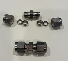SWAGELOK 1/4" TUBE OD X 1/4" TUBE OD CONNECTOR/ Union / 316 / SS-400-6