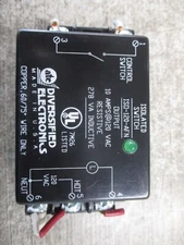 Diversified Electronics Isolated Switch ISO-120-AFN 120VAC 10A Used