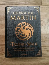 George R. R. Martin Trono Di Spade Libro terzo edizione deluxe pelle di drago