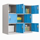 4, 6, 9 Door Metal Office Storage Locker Cabinet, Gym School and Home Locker,.