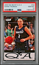 2004 SAGE HIT Diana Taurasi RARE RC PSA 10 POP 2 UConn Mercury Rookie WNBA GOAT