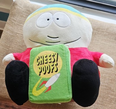 Kidrobot South Park Plush 16'' Cartman W/ Cheesy Poofs Hug Me Toy