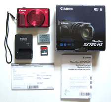 Canon PowerShot SX720 HS 20.3MP Compact Digital Camera - Red