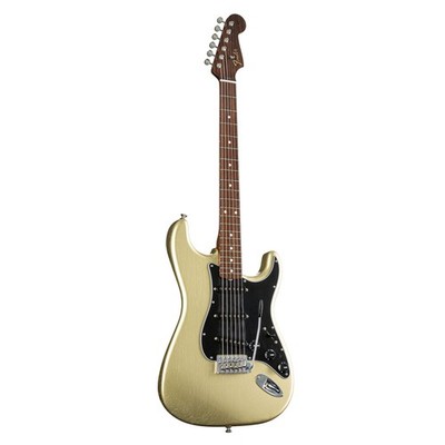 Fender Postmodern Stratocaster RW Deluxe Closet Classic Super Faded HLE Gold