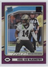 2024 Panini Clearly Donruss Rated Rookie Purple /75 Kool-Aid McKinstry #83 05jo