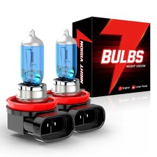 2x H8/H11 Angel Eyes Halo Ring Light Bulbs Xenon For BMW E92 55W 5000K White