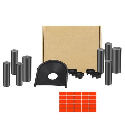 Coin Sorter Tubes with Funnel Set, Money Rolls for Coins, Coin Wrapper and So...