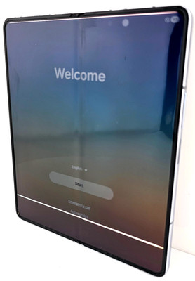 Samsung Galaxy Z Fold 5 SM-F946U - Unlocked 256GB Blue INNER SCREEN LINES