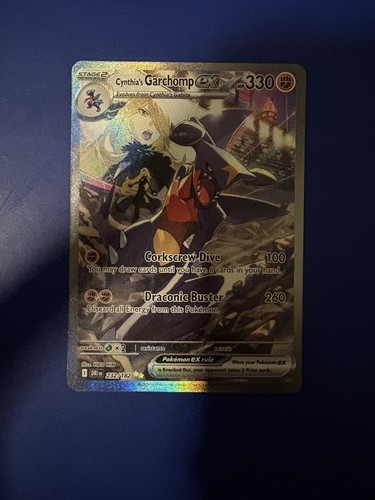 Cynthia's Garchomp ex 232/182 SIR Destined Rivals Pokemon NM