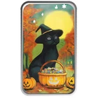 Halloween Color Silver Bar - Trick or Treat Black Cat - 1 oz .999 Silver Bar